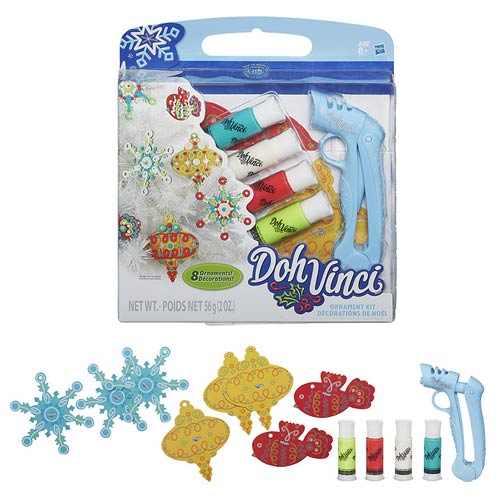 Play-Doh DohVinci Style Your Season Ornament Kit